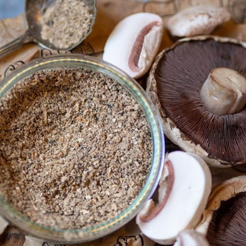 Mom's Cafe Home Cooking: Dehydrated Mushrooms and Mushroom Powder